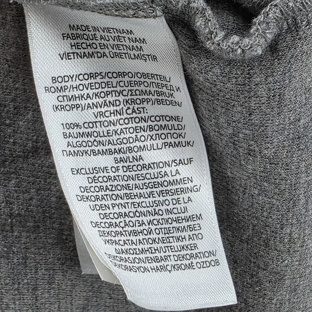 Polo Ralph Lauren Sweater Mens Large Gray Estate Rib Quarter Zip Mock Neck
